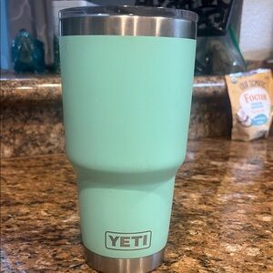 YETI Seafoam Green Tumbler